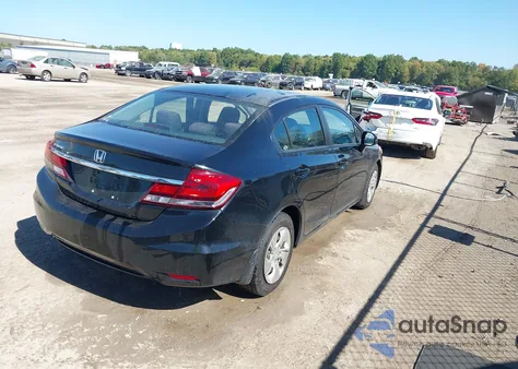 2013 Honda Civic Lx z USA, uszkodzony, nr VIN 19XFB2F59DE023003